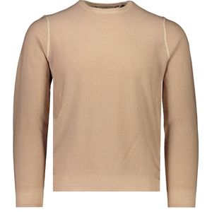 Gran Sasso Trui Beige Beige Regular Fit - Maat XXL - Mannen - Lente/Zomer Collectie - Wol