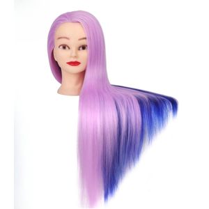 Oefenhoofd Voor Kappers - Realistisch Hoofd Met Echt Haar - Perfect Voor Styling, Vlechten En Kapseltraining