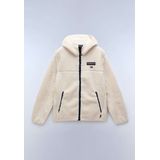 Napapijri - T-Tynik Full Zip Hoodie - Beige - Fleece Hoodie