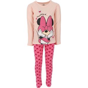 Minnie Mouse Pyjama - Maat 98/104 - Katoen - Roze - Meisjes