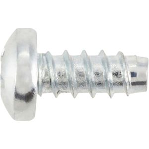 Wurth - Zelftappende panheadschroef, vorm F met verzonken kop DIN 7981, staal, verzinkt, blauw gepassiveerd (A2K), bolkop, PH aandrijving - x 2000 st - Interne aandrijving H2