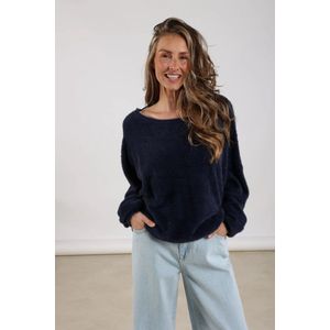 NUKUS - Mathilde - Pullover - Donkerblauw - Dames
