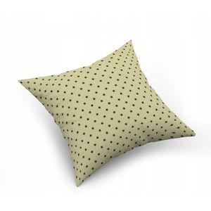 Katoenen Kussensloop 40x40cm met Sterren - Ecru