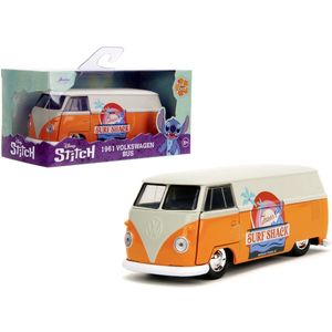 Jada - 1961 VW Bus - Speelgoed Auto - Multikleur - Metaal en Kunststof