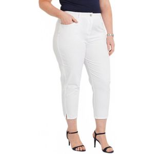 Broek met elastische tailleband 5 zakken