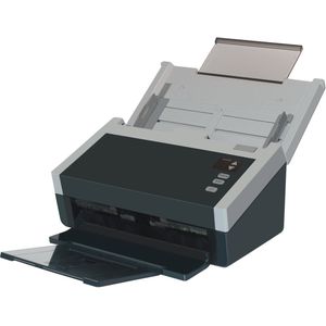 Avision AD240 scanner 600 x 600 DPI ADF-scanner Zwart, Grijs A4