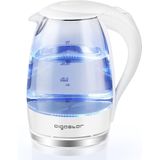 Aigostar Eve 30GON - Glazen Waterkoker met Led verlichting - Wit