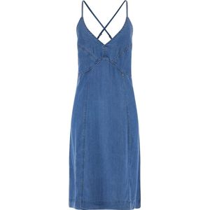 Guess Courtney Dress Dames Jurk - Blauw - Maat M