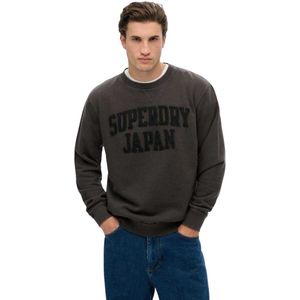 Superdry Sweatshirt  antraciet / zwart
