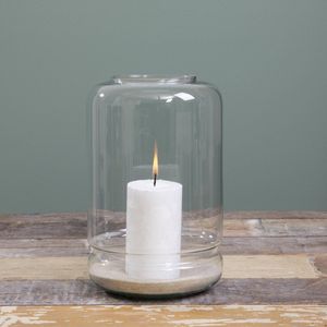 Mica Decorations Elements DIY Windlicht - H26 x Ø17 cm - Transparant