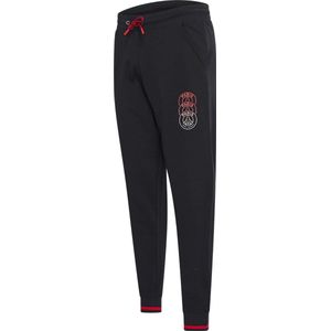 PSG Logo Trainingsbroek Heren - Maat XXL - Voetbakleding - Voetbalbroek - Sweatpants - Officiële PSG Fanmerchandise