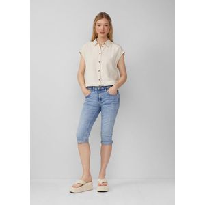 Jeans - Effen - Denim - Slimfit - Light Washed - Mid Waist