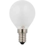 Schiefer - E14 Kogel Gloeilamp - Mat - Dimbaar - 7W 30lm 235V