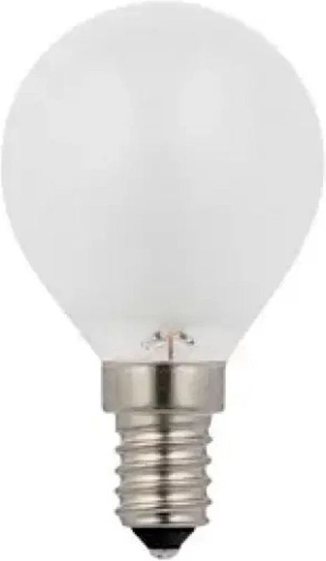 Schiefer - E14 Kogel Gloeilamp - Mat - Dimbaar - 7W 30lm 235V