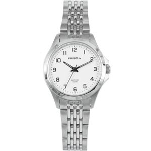Prisma horloge 1550 all stainless steel saffierglas
