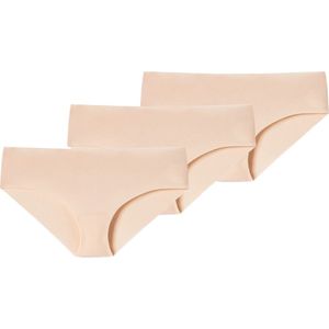Schiesser Dames slip / onderbroek 3 pack Invisible Light