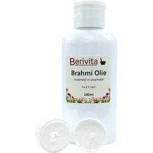 Brahmi Olie 100ml - Huid en Haar - Maceraat met Bacopa monnieri Bladeren