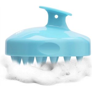 *** Siliconen Massage Haarborstel - Hoofdhuidmassage - Douche Borstel - Anti-Roos en Schilfers - Sterker Haar - Gezonde Hoofdhuid - Massageborstel - van Heble® ***
