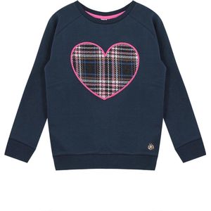 Vinrose Sweater Hannah Total Eclipse - Trui - Blauw - Meisjes - Maat: 146/152