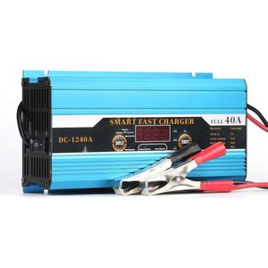Acculader 12V 40A met Digitale Display - Eenvoudig en Veilig Opladen