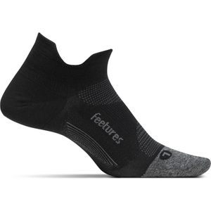 Feetures Elite Ultra Light No Show Tab - Zwart - Hardloopsokken - Sportsokken - Extra Large - 47/51