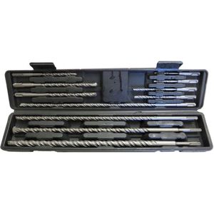 SDS+ Borenset - betonboor - steenboor - 11 delig