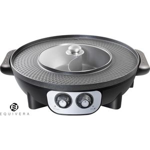 Equivera Hotpot - Hotpot Pan - Chinese Fondue - Chinese Hotpot - Hot Pot Pan Chinees