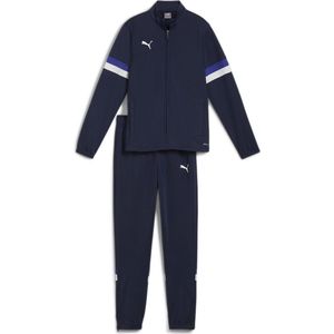 PUMA individualRISE Tracksuit Jr Jongens Trainingspak - Club Navy-Lapis Lazuli - Maat 152