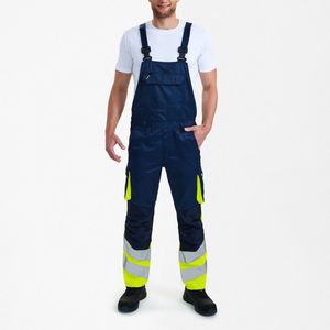Engel Safety Light Amerikaanse overall 3547-319 - Blue Ink / Hi-vis Yellow - 94