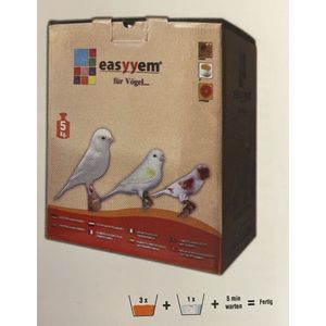 Easyyem Eivoer witte (mozaiek) kanaries-10 kg