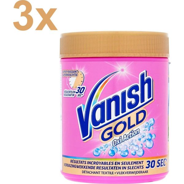 Vanish Oxi Action raviveur de blancheur détachant textile gold