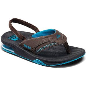 Reef - Little Fanning - Teenslippers - Zwart - Junior