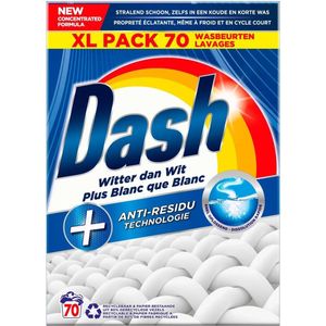 Dash Waspoeder Wasdraadfris - 4.200 kg (70 wasbeurten)