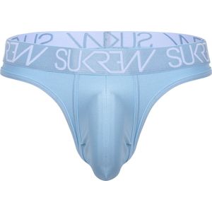 Sukrew Classic String Cool Blue - Maat XS - Heren Ondergoed - Herenstring - Pearl Collectie