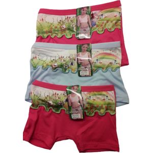 Meisjes boxershorts - Love - 3 stuks - Bamboe - 4/5 Jaar