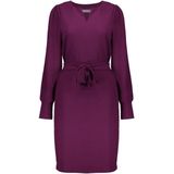 Geisha Jurk Elegante Jurk Met Ceintuur En V Hals 57900 21 Purple Dames Maat - XS