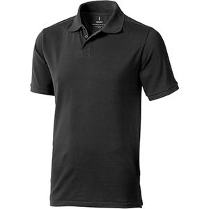 Men's Calgary Polo met korte mouwen Antraciet - 3XL