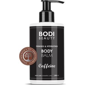 Natuurlijke verstevigende en anti-cellulitis creme balsem - coffeïne elastine en Q10 - gladde huid 250ml