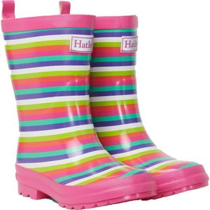 Hatley Meisjes Regenlaarzen Rainbow Stripes