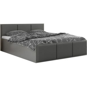 Bed Panamax 140x 200 cm incl matras Antraciet