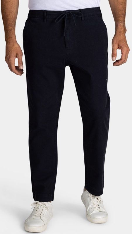 NZA - Blauwe katoenen stretch broek