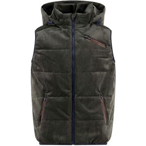 A Fish Named Fred - Bodywarmer - Groen - Slim Fit