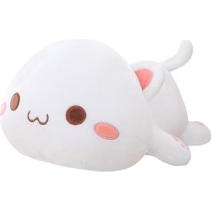 Fluffy Kawaii Kat Knuffel van 50 cm voor Kinderen en Volwassenen