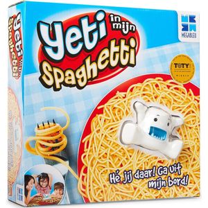 Yeti in mijn Spaghetti - Familiespel - Gezelschapsspel voor kinderen - Houd de yeti op de spaghetti!