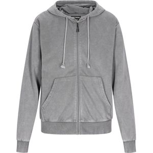 TUFFSKULL - Back To School - Sweatvest - Grijs - Capuchon met Trekkoord