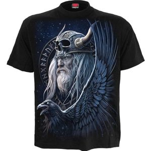 Spiral Odin's Warrior Heren T-shirt - zwart - 4XL