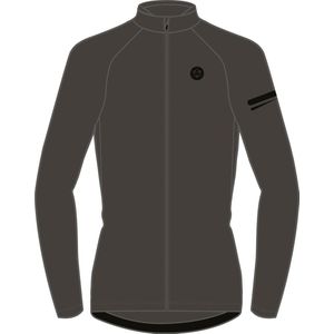 AGU Thermo Fietsshirt Lange Mouwen Essential Dames - Grijs - M
