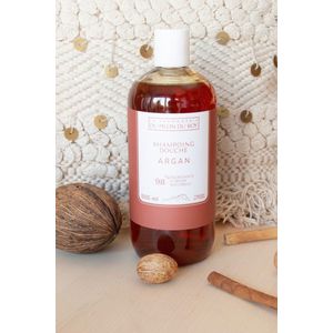 Biologische Shampoo en Douchegel Marseille met Arganolie - frisse geur - handgemaakt in Frankrijk 500ml