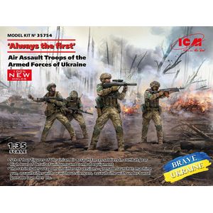 1:35 ICM 35754 Always the first - Air Assault Troops of the Armed Forces of Ukraine Plastic Modelbouwpakket