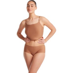 ten Cate Dames Midi Hipster ondergoed – Secrets – 3-Pack – Hazelnut – Maat L – Naadloos & Comfortabel – Fluweelzachte Afwerking – Voordeelverpakking